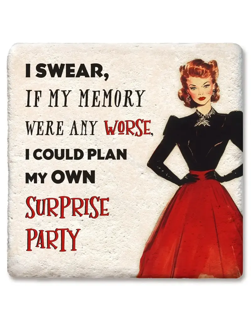 Tipsy Coasters & Gifts I Swear If My Memory Coaster