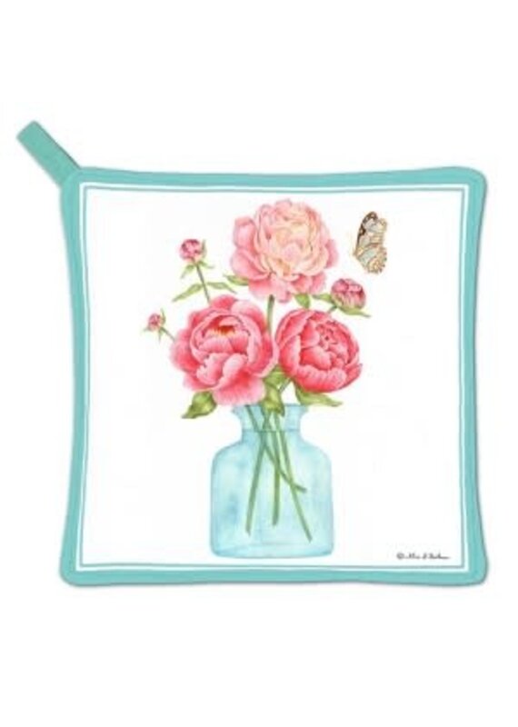Alice Cottage Potholder Peonies 