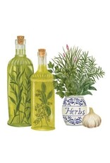 Alice Cottage Single Flour Sack Towel Herb & Oil