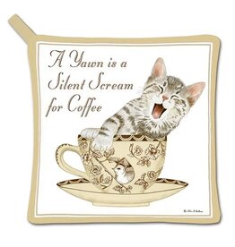 Alice Cottage Potholder A Yawn