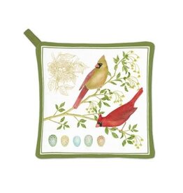 Alice Cottage Potholder Cardinal Pair