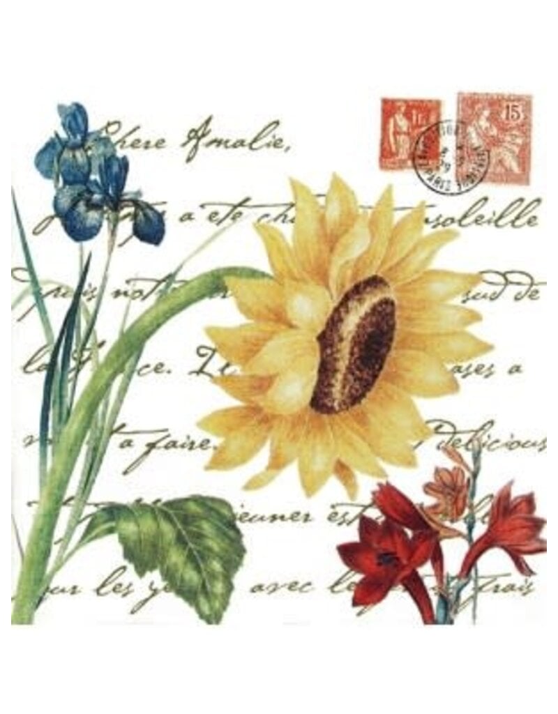 Alice Cottage Single Flour Sack Towel Sunflower