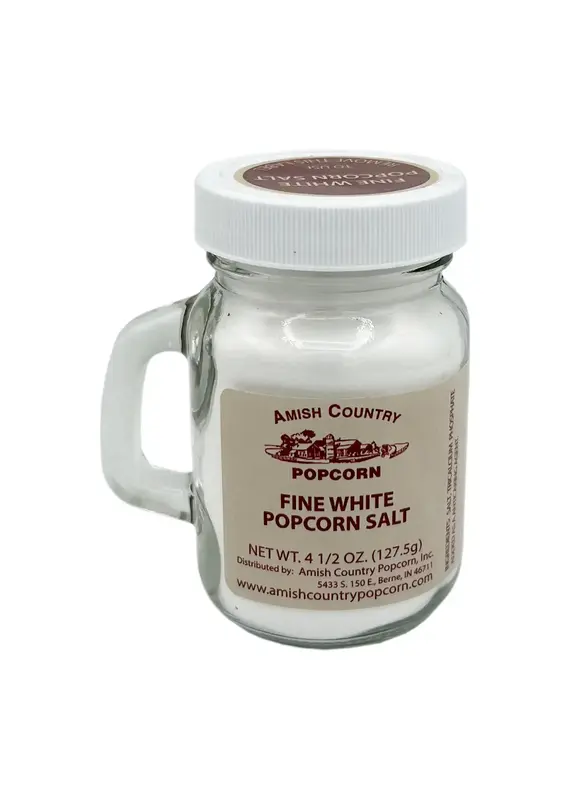 Amish Country Fine White Popcorn Salt