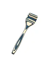 Island Bamboo 12" Blue Pakka Wood Spatula