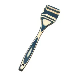 Island Bamboo 12" Blue Pakka Wood Spatula