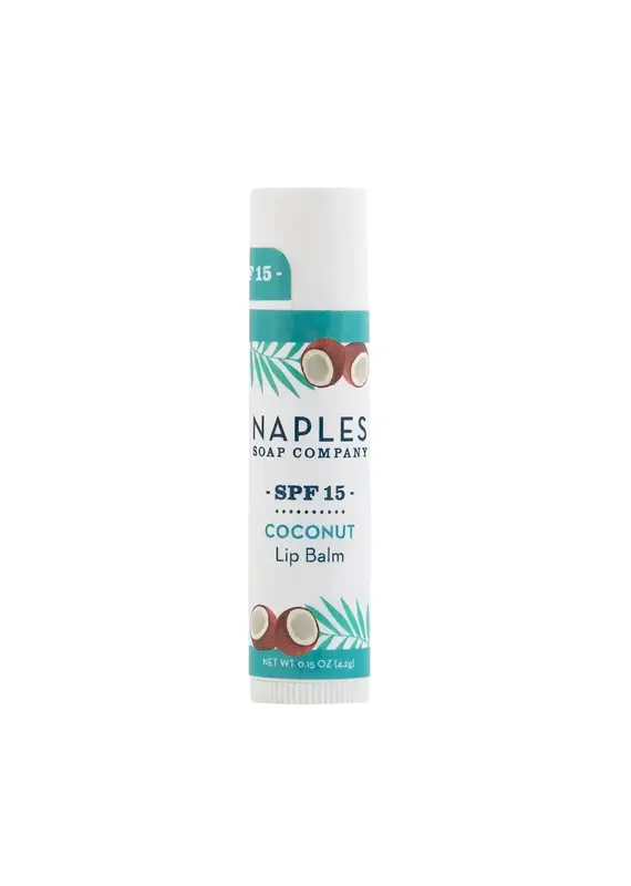 Naples Soap Company Coconut Lip Balm Spf 15