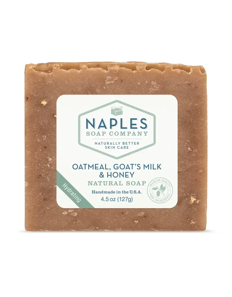 Naples Soap Company Oatmeal Goat's Milk and Honey Natural Soap