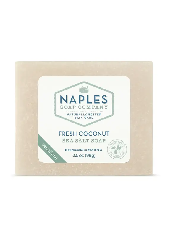 Naples Soap Company Fresh Coconut Sea Salt Soap