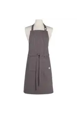 Now Designs by Danica Granite Gray Pinstripe Chef Apron