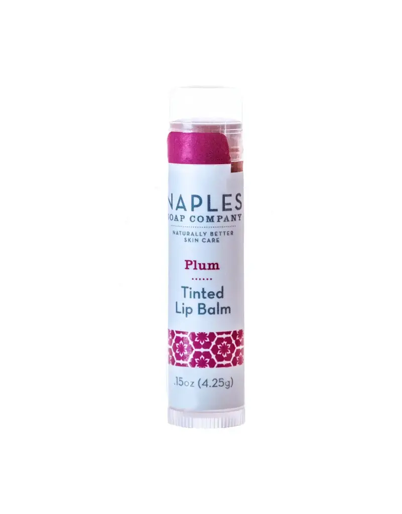 Naples Soap Company Plum Tinted Lip Balm