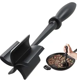 Otterware Heat-Resistant 5-Blade Meat Chopper & Masher-Nonstick Nylon