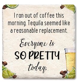 Tipsy Coasters & Gifts I Ran Out Of Coffee Coaster