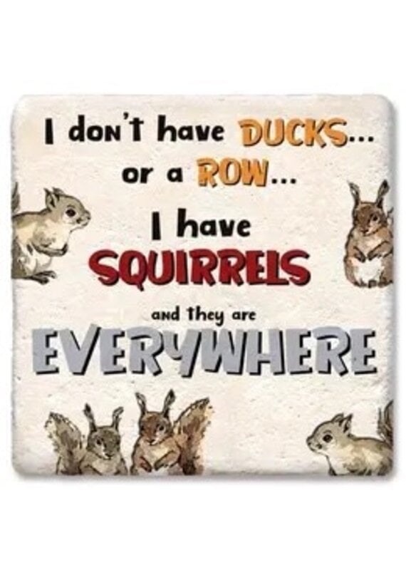 Tipsy Coasters & Gifts I Don't Have Ducks Coaster