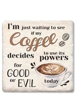 Tipsy Coasters & Gifts I'm Just Waiting Coffee Coaster