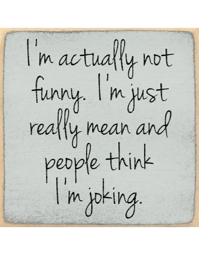 Gar Wholesale Inc. Actually Not Funny  4X4