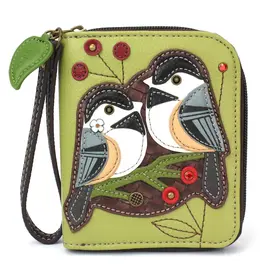 Chala Zip Around Wallet - Chickadee