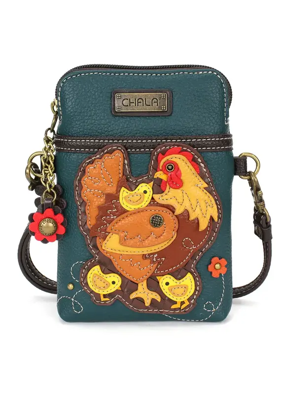 Chala Cellphone Xbody - Hen With Chicks