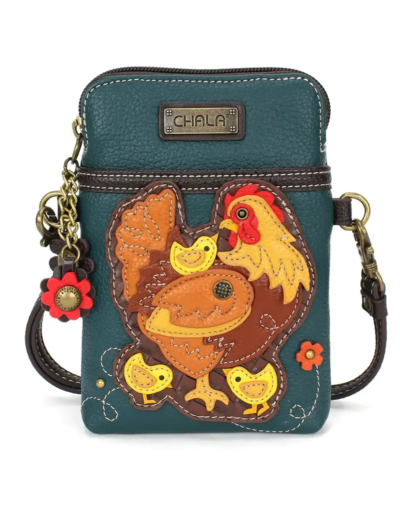 Chala Cellphone Xbody - Hen With Chicks