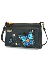 Chala Deluxe Crossbody - Blue Butterfly