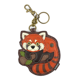 Chala Coin Purse / Key Fob - Red Panda