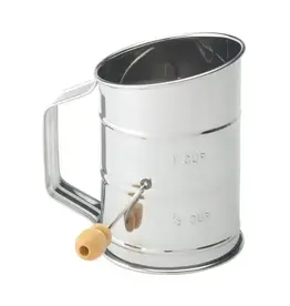 HIC - Harold Import Co. Hand Crank Sifter, 1 Cup