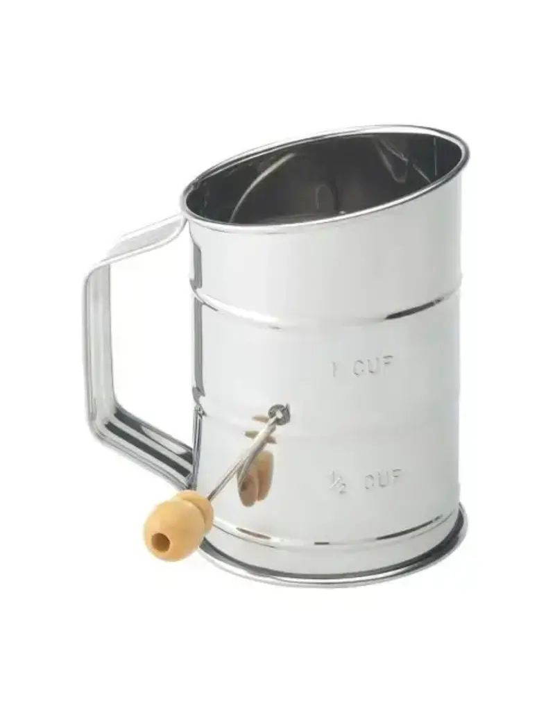 HIC - Harold Import Co. Hand Crank Sifter, 1 Cup