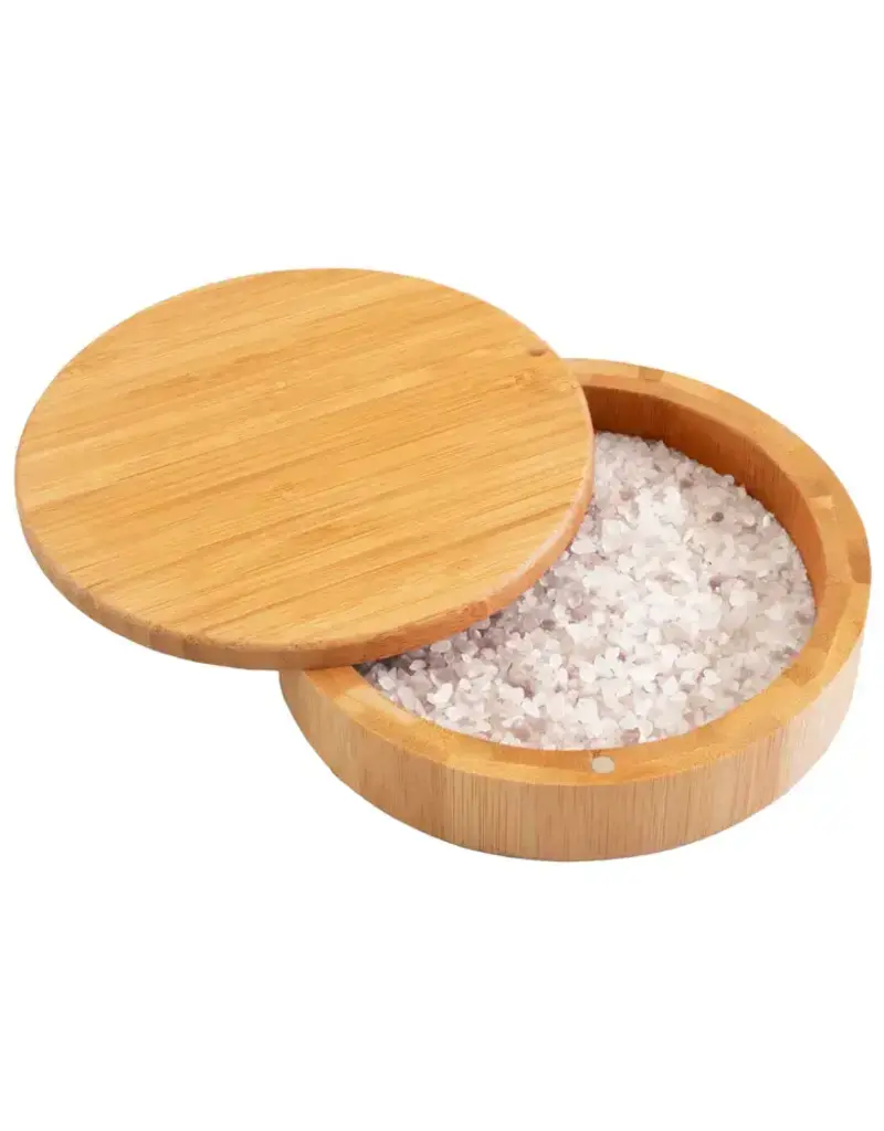 Totally Bamboo Barkeeper's Salt Box, Margarita Glass Salt Rimmer