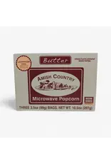 Amish Country Microwave Ladyfinger Butter Popcorn 3pk