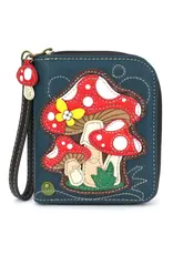 Chala Zip Around Wallet - Mushroom
