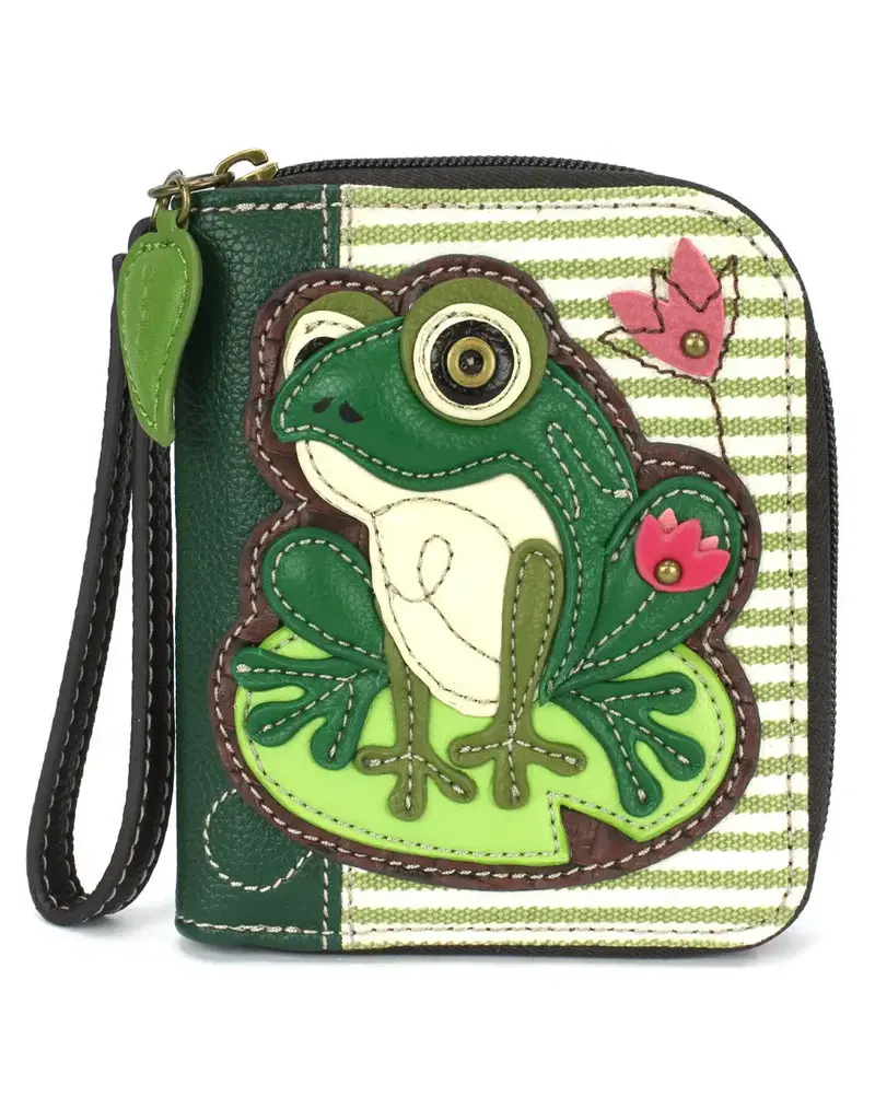 Chala Zip-Around Wallet - Lily Frog