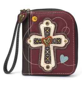 Chala Zip-Around Wallet-Cross