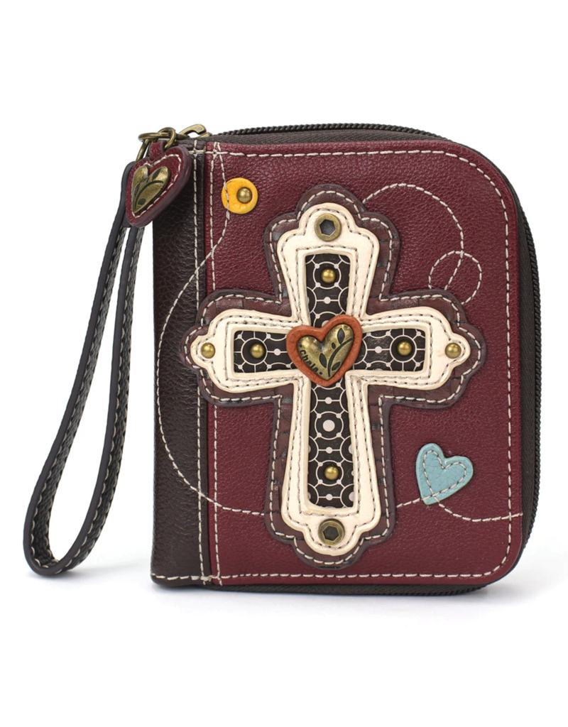 Chala Zip-Around Wallet-Cross