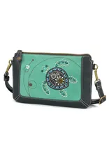 Chala Dazzled Zip Pouch Crossbody - Turtle