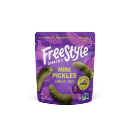 Freestyle Snacks Garlic Dill Mini Pickles 4.5oz