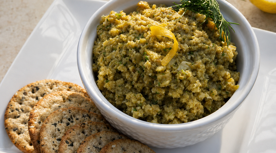 Lemon-Stuffed Olive Tapenade