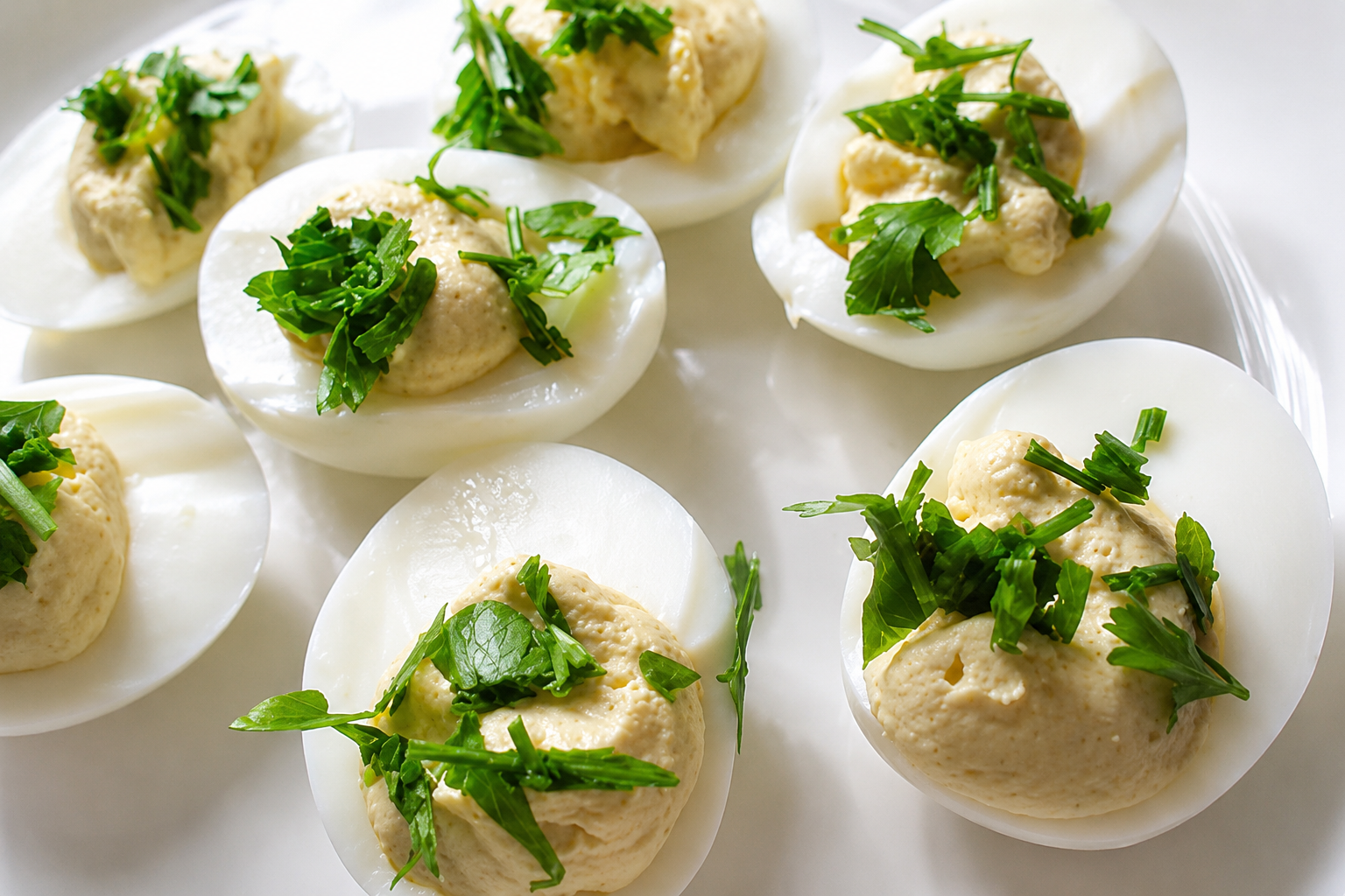 Truffled Deviled Eggs