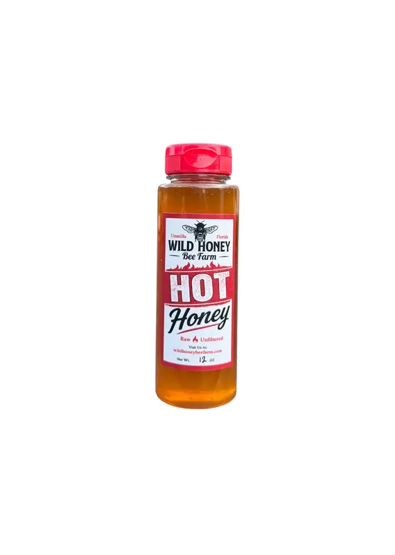 Wild Honey Bee Farm LLC Wild Honey Bee Farm LLC Raw Hot Honey