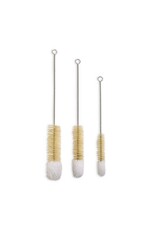 HIC - Harold Import Co. Soft Tip Cleaning Brushes, Set of 3