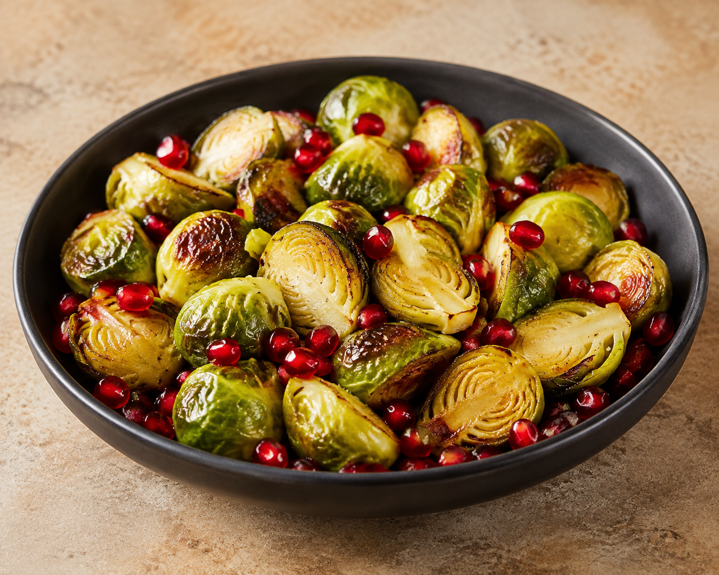 Jeweled Brussels Sprouts
