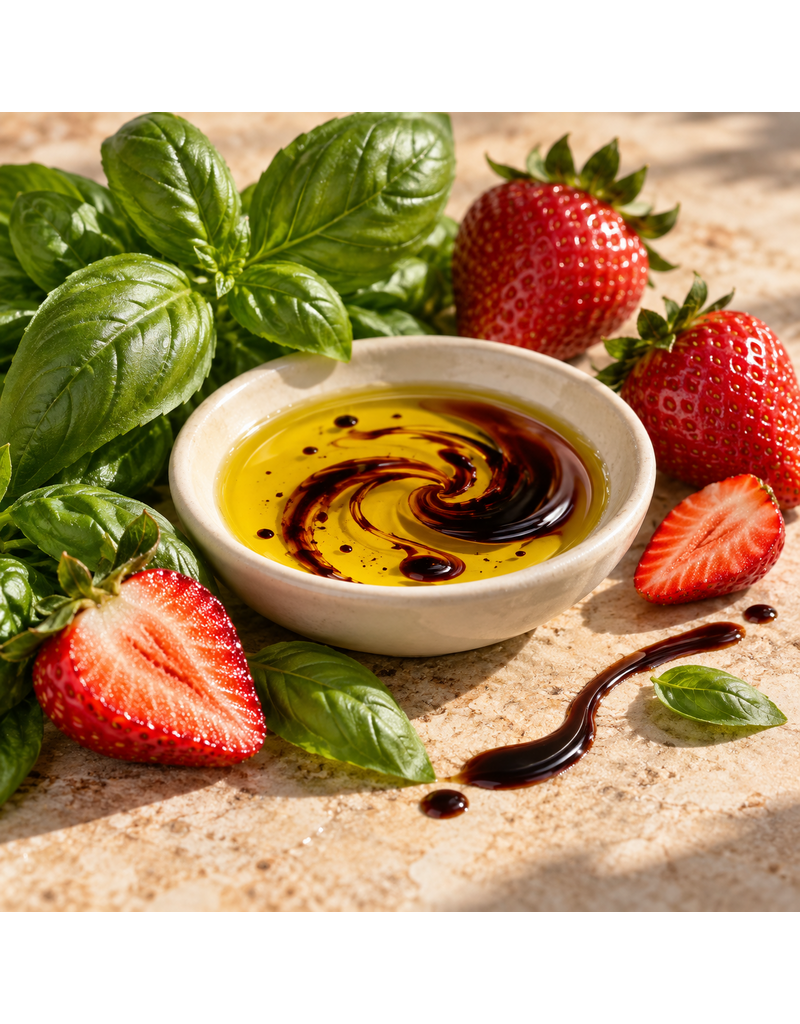Basil & Strawberry Pairing