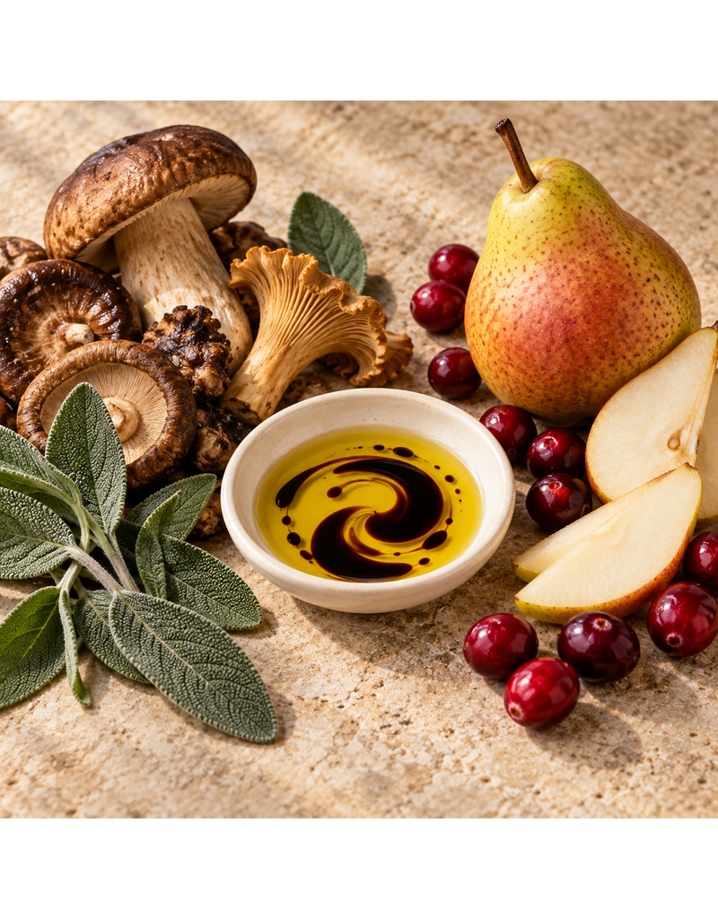 Wild Mushroom Sage & Cranberry Pear Pairing