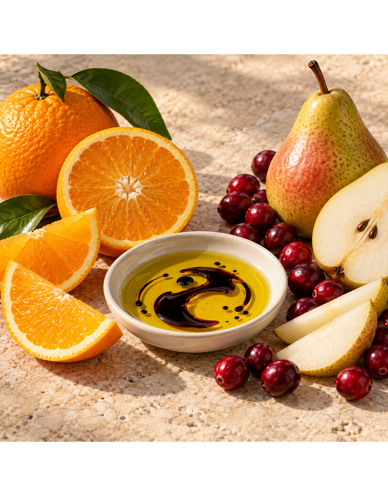 Orange & Cranberry Pear Pairing