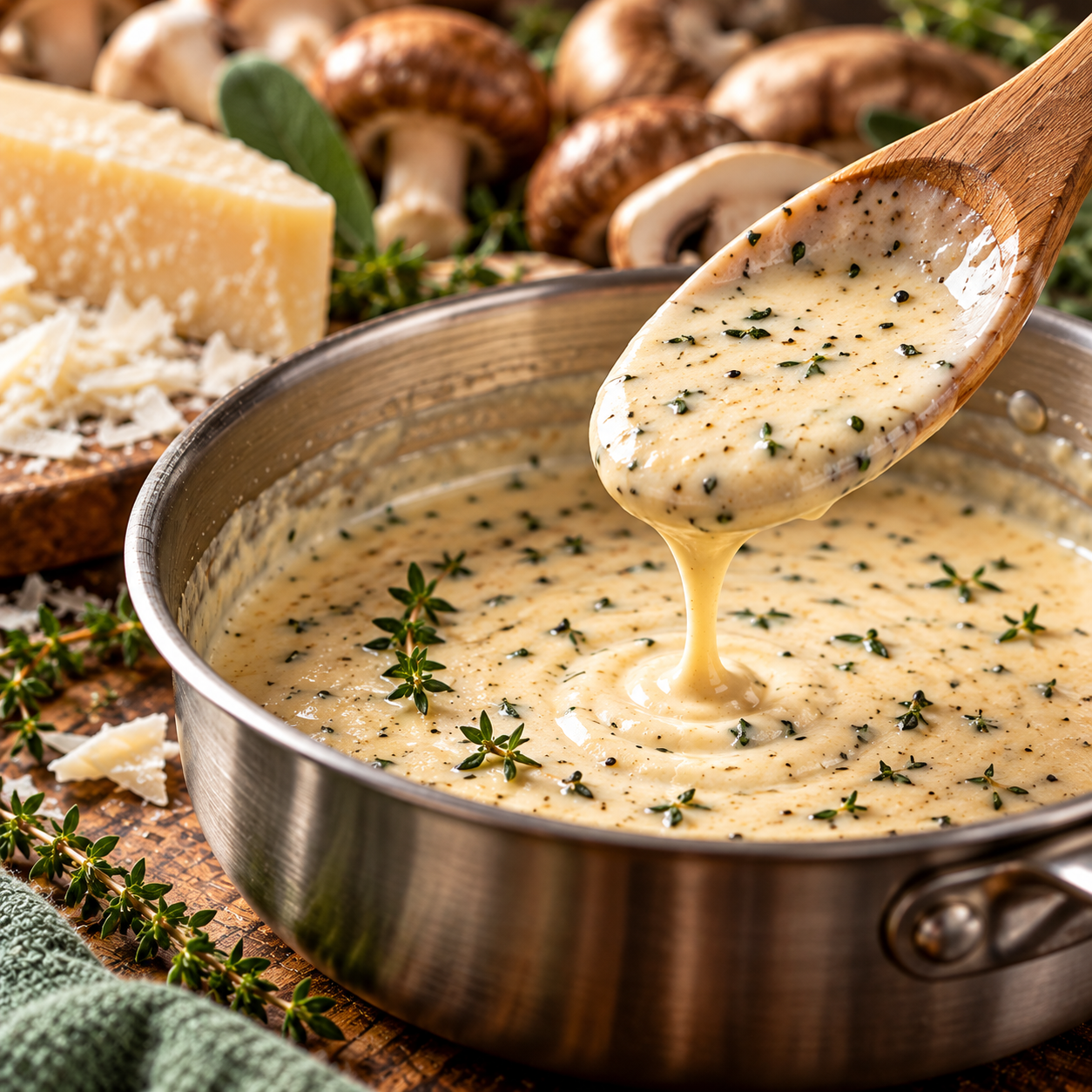 Creamy Parmesan Sauce