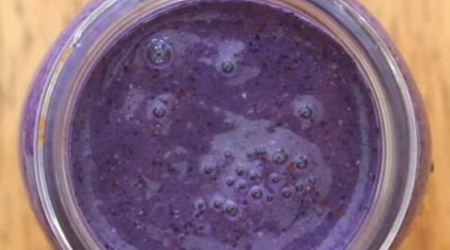 Chia, Blueberry & High Phenol UP Hojibla Olive Oil Smoothie