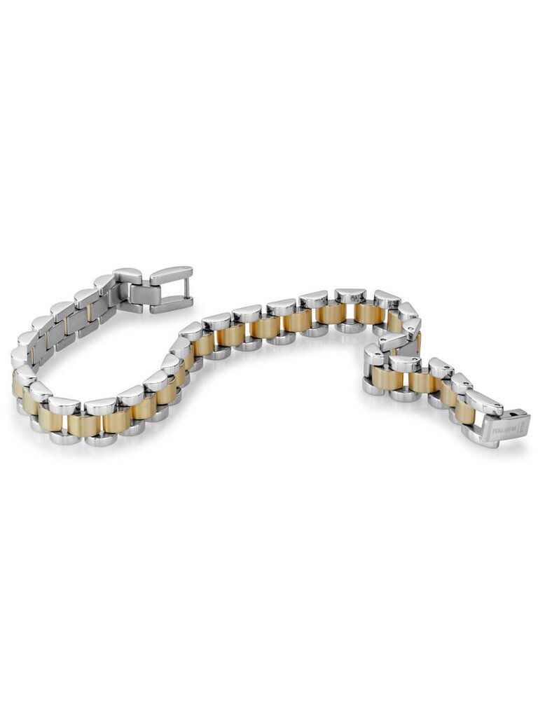 Italgem Steel Stainless Steel GP Centre Rolex Bracelet 7\u0027\u0027+1\u0027\u0027Ext