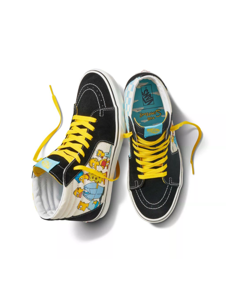 the simpsons x vans