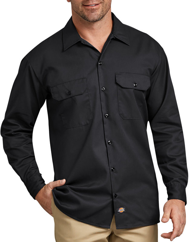 Dickies Dickies Hommes Twill Work Chemise 574BK