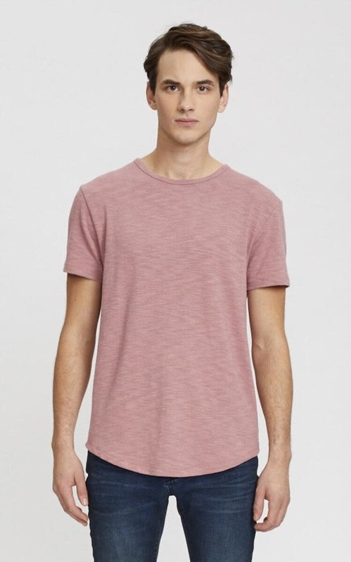 Kuwalla Men's Slub Hi Lo T-Shirt KUL-SHL1385 - Schreter's Clothing