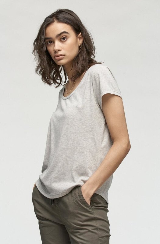 Kuwalla Kuwalla Women's Bamboo Scoop Tee WKUL-BTEE900