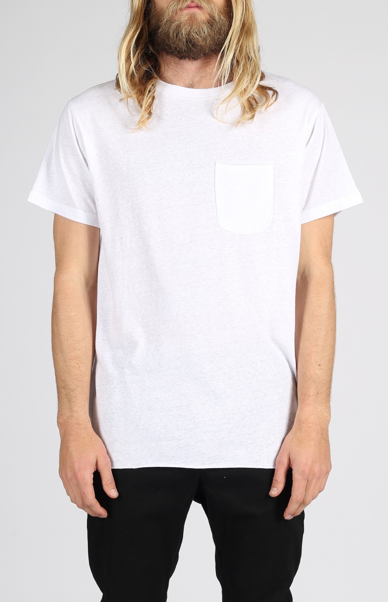 White Pocket Tee